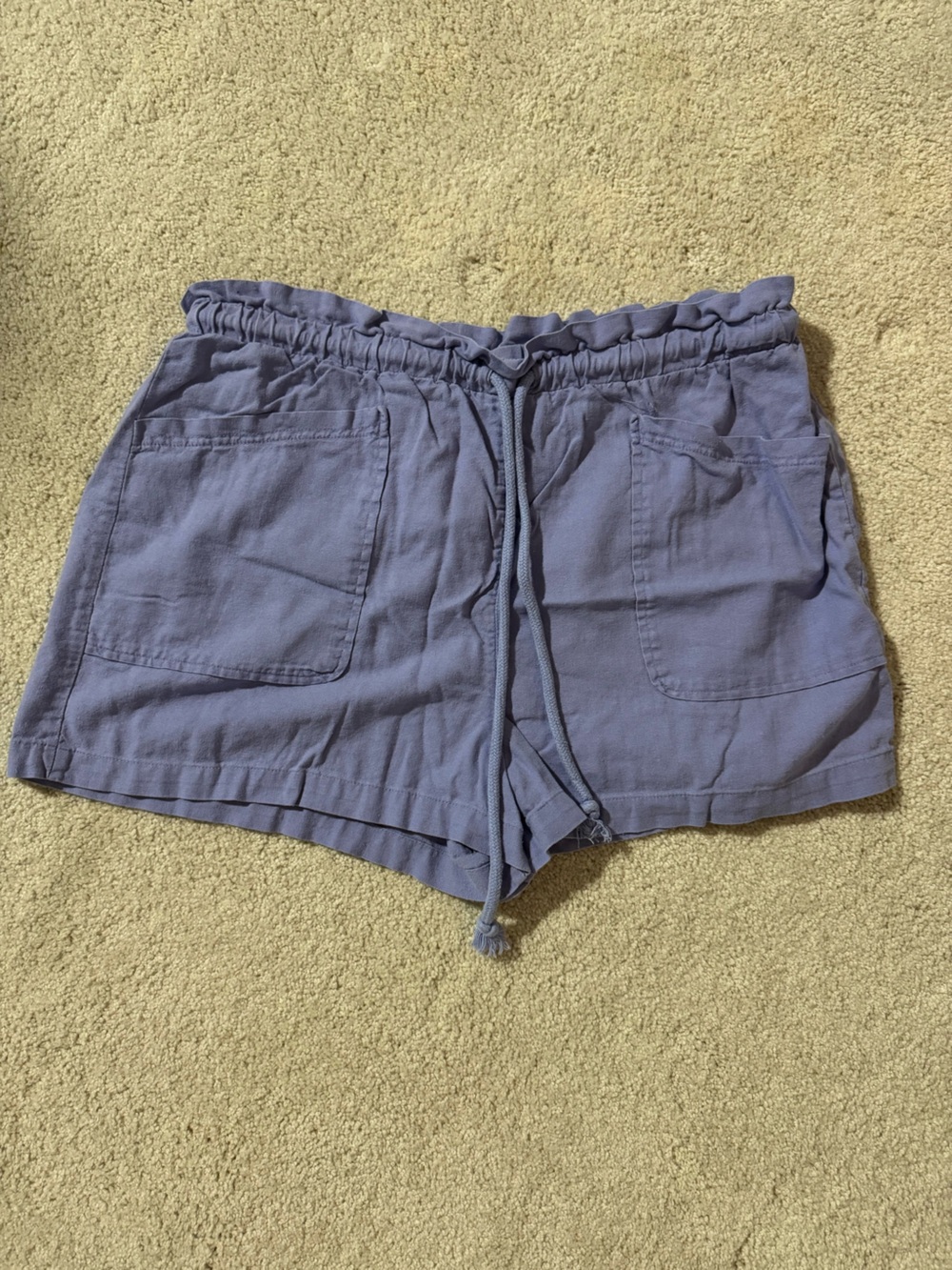 Universal Thread Lavender-Blue Drawstring Casual Shorts